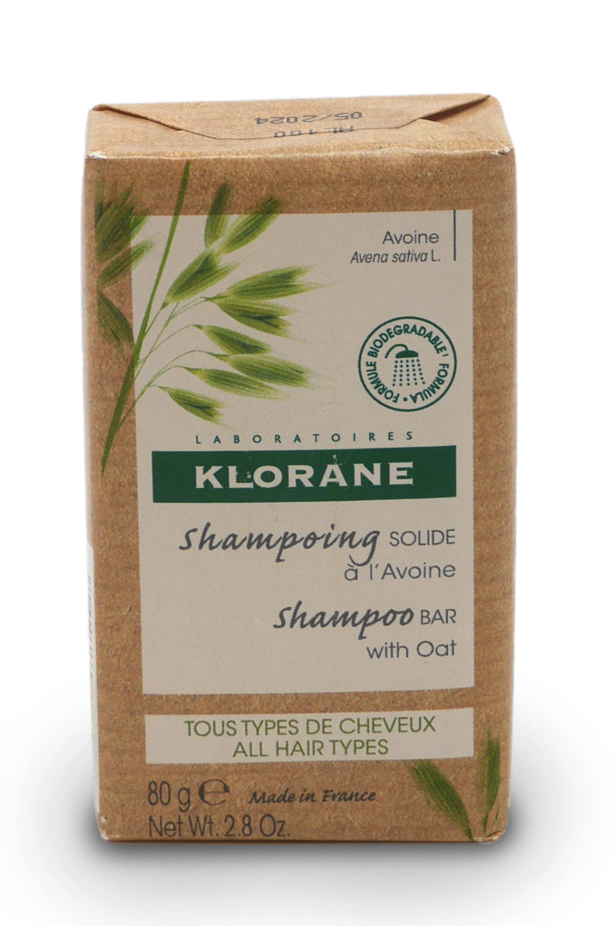 Klorane Shampoo Bar with Oat