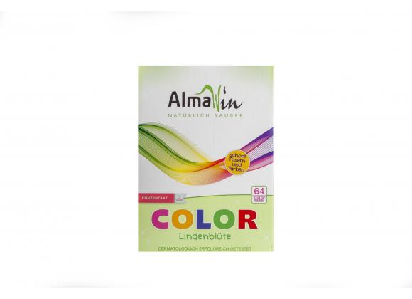 Almawin Color mosópor koncentrátum színes ruhákhoz hársfavirág kivonattal